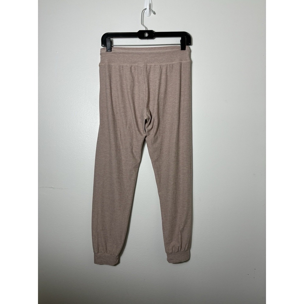 Beyond Yoga Pull On Joggers Sz Small Super Soft Lounge Comfort Light Brown - Picture 2 of 8
